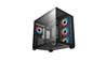 DeepCool CG530 4F ATX Panoramic case, Black, 4x Pre-installed PWM ARG