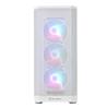 SilverStone FARA 514X Verre Mid Tower Blanc