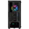 CORSAIR (iCUE 220T RGB) - Boîtier d'ordinateur moyen noir