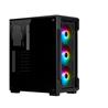 CORSAIR (iCUE 220T RGB) - Boîtier d'ordinateur moyen noir