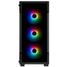 CORSAIR (iCUE 220T RGB) - Boîtier d'ordinateur moyen noir