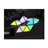 Panels d'éclairage d'accentuation de boîtier CORSAIR iCUE LC100 - Mini Triangle - Kit d'expansion de 9 carreaux