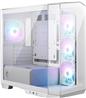 MSI MAG PANO M100R PZ Micro ATX Tower Case, White