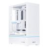 LIAN LI SUP-01 Small Tower ATX Case, White, 3x Pre-installed PWM Case