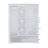 LIAN LI SUP-01 Small Tower ATX Case, White, 3x Pre-installed PWM Case