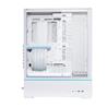 LIAN LI SUP-01 Small Tower ATX Case, White, 3x Pre-installed PWM Case