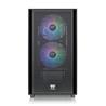Thermaltake Versa H16 TG ARGB Micro Tower case Black