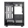 SilverStone Lucid 04 Panoramique Micro ATX Tower Noir
