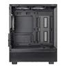 SilverStone Lucid 04 Panoramique Micro ATX Tower Noir
