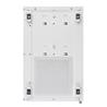 SilverStone Lucid 04 Panoramique Micro ATX Tower Blanc