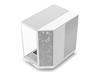 NZXT H6 FLOW Compact Dual-Chamber Mid-Tower Airflow Case, White