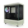 THERMALTAKE View 270 TG ARGB avec boîtier d'ordinateur avec 3 ventilateurs ARGB Lite de 120 mm, vert matcha
