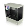 THERMALTAKE View 270 TG ARGB avec boîtier d'ordinateur avec 3 ventilateurs ARGB Lite de 120 mm, vert matcha