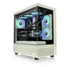 THERMALTAKE View 270 TG ARGB avec boîtier d'ordinateur avec 3 ventilateurs ARGB Lite de 120 mm, vert matcha