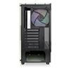 THERMALTAKE View 270 TG ARGB avec boîtier d'ordinateur avec 3 ventilateurs ARGB Lite de 120 mm, vert matcha