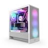 NZXT H5 Flow RGB Case, White