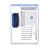 THERMALTAKE View 380 TG ARGB Bleu Hortensia/Bleu Hortensia/Win/SPCC/Ve