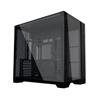 LIAN LI O11 vision compact black color Aluminum / Steel / Tempered Gl
