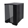 LIAN LI O11 vision compact black color Aluminum / Steel / Tempered Gl