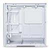 LIAN LI LANCOOL 207 White / Steel / Tempered Glass Compact ATX Mid To