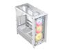 CORSAIR FRAME 4000D RS ARGB Modular Mid-Tower PC Case, White