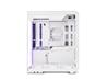 SSUPD Xhuttle White ATX Mid Tower Gaming Case, Dual Chamber, Tempered