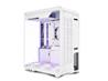 SSUPD Xhuttle White ATX Mid Tower Gaming Case, Dual Chamber, Tempered