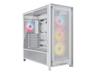 CORSAIR FRAME 5000D RS ARGB Modular Mid-Tower PC Case, White