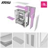 MSI MPG VELOX 300R AIRFLOW PZ WHITE Mid-Tower Case