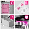MSI MPG VELOX 300R AIRFLOW PZ WHITE Mid-Tower Case