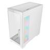 AZZA COVE White 570W Mid Tower ATX Gaming Computer Case,