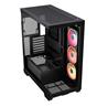 CORSAIR 3500X LX-R RGB Mid-Tower PC Case, Black