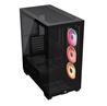 CORSAIR 3500X LX-R RGB Mid-Tower PC Case, Black