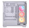 CORSAIR 3500X LX-R RGB Mid-Tower PC Case, White