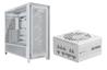CORSAIR FRAME 5000D RS PC Case + RM1000e PSU, White