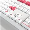 HYTE Sakura Miko Keycap Set and Desk Pad Bundle White