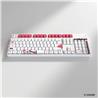 HYTE Sakura Miko Keycap Set and Desk Pad Bundle White