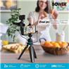 Bower Deluxe Photo Vlogger Kit w/ LED, Mic & Remote