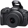 Appareil photo sans miroir Canon EOS R100 avec ensemble d'objectifs | RF-S 18-45mm F4.5-6.3