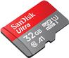 Carte SanDisk Ultra microSD 32 Go 120 Mo/s C10 UHS U1 A1 + adaptateur argenté