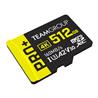 TEAMGROUP PRO+ 512 Go microSDXC UHS-I U3 A2 V30