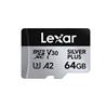 Lexar Professional SILVER PLUS 64 Go microSDXC UHS-I U3 A2 V30