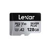 Lexar Professional SILVER PLUS 128 Go microSDXC UHS-I U3 A2 V30