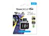 TEAMGROUP ELITE 256 Go microSDXC UHS-I U3 A1 V30