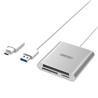 UNITEK - Lecteur de cartes USB 3.0 à Multi-In-One en aluminium(Open Box)