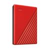 WD (My Passport) - Disque dur portatif 2 To rouge