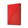 WD (My Passport) - Disque dur portatif 2 To rouge