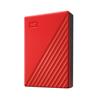 WD (My Passport) - Disque dur portatif 4 To rouge