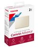 TOSHIBA (Canvio) - Disque dur portatif de 2 To blanc