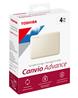 Toshiba Canvio 4TB Advance Portable External Hard Drive USB3.0 White